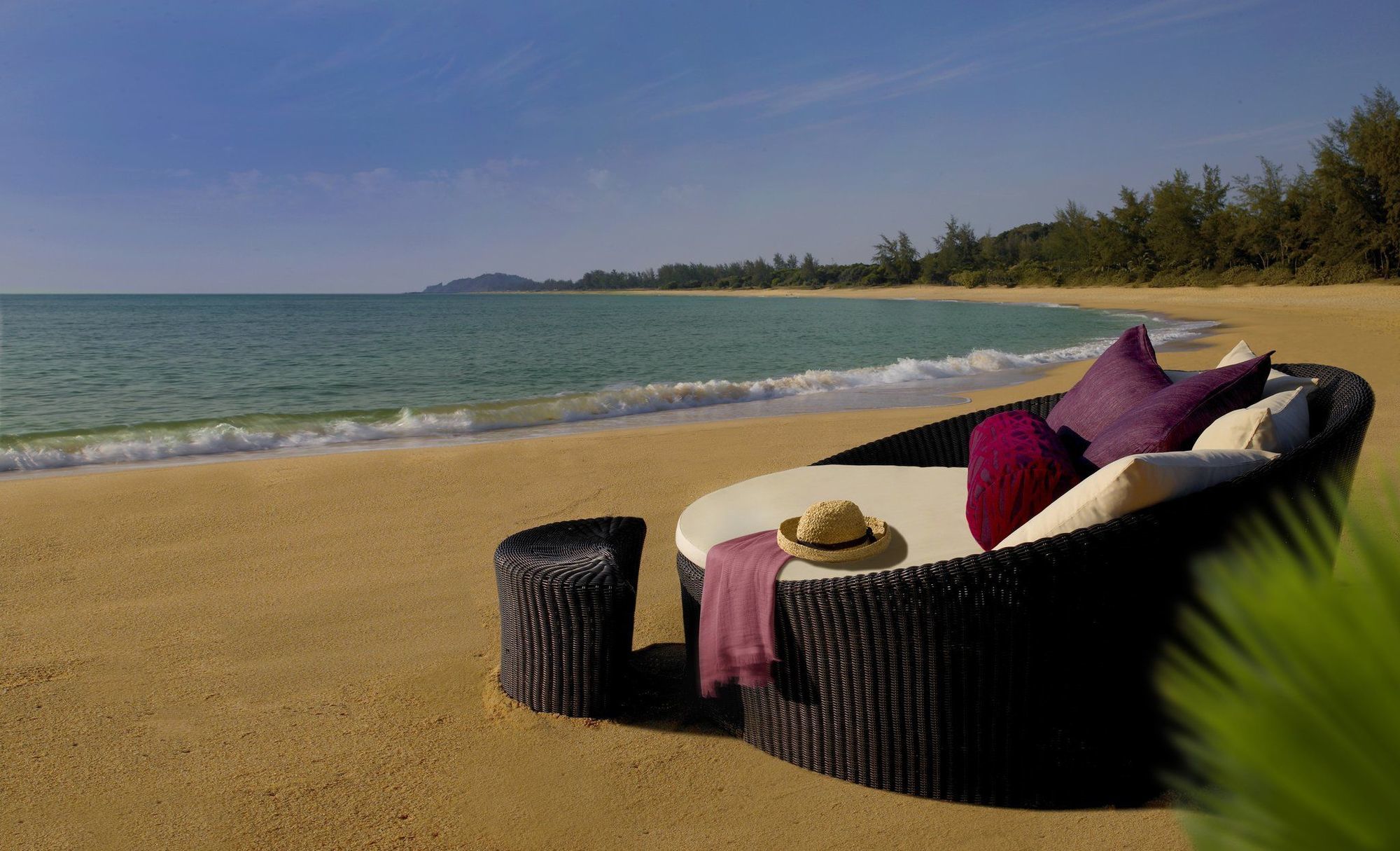月之影度假村 龙运 外观 照片 Beach at the resort