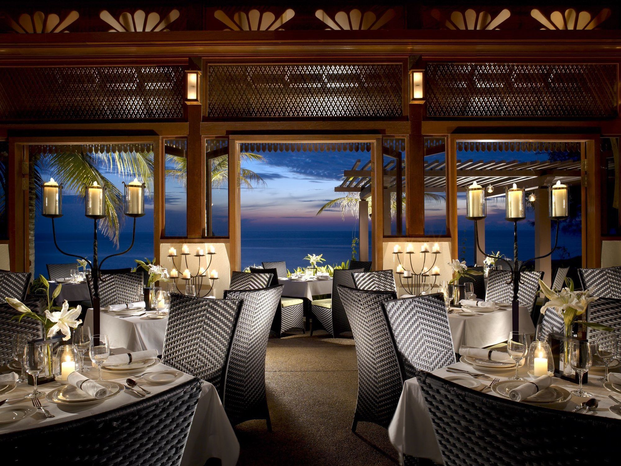 月之影度假村 龙运 餐厅 照片 The Beach Club at The Four Seasons Resort Maui